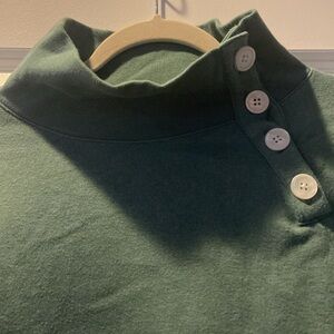 Jcrew Green pull over